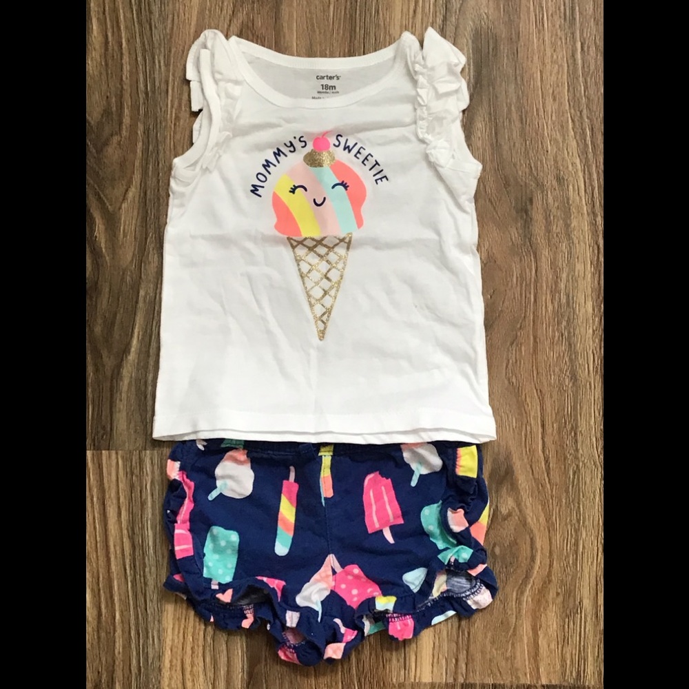Short and tee set